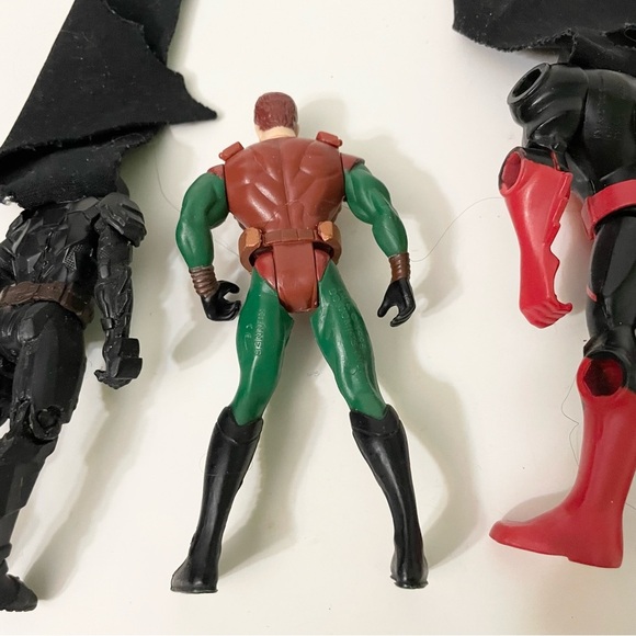 Lot of 5 Batman and Robin Superhero Action Figures Toys - Picture 11 of 16